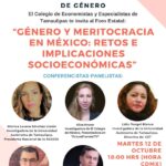 Foro Estatal Tamaulipas “Género y Meritocracia en México: Retos e Implicaciones Socioeconómicas”